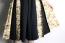 "Remake"pleated layered shorts