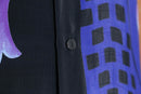 abstract art pattern rayon shirt