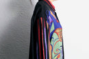 abstract art pattern rayon shirt