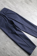 “Yves Saint Laurent” dark navy wide slacks