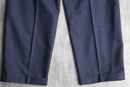 “Yves Saint Laurent” dark navy wide slacks