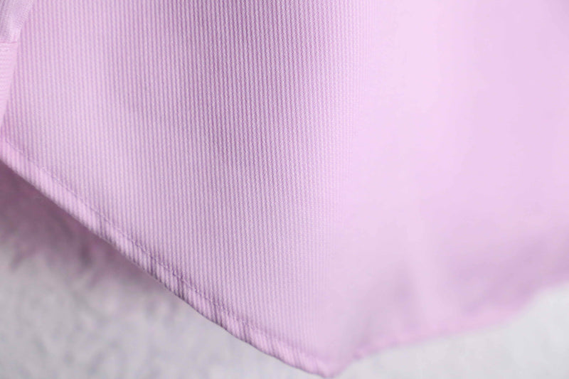 "Calvin Klein" pink cotton regular collar L/S shirt