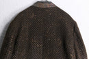 "chico's" tweed metallic full zip