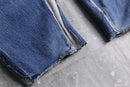 "Re:make" sweat docking wide denim