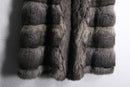 1970-80 real fur long vest coat