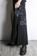 Re:make "着物" docking design pants