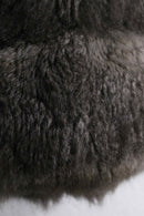 1970-80 real fur long vest coat