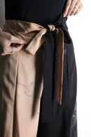 Re:make "着物" docking design pants