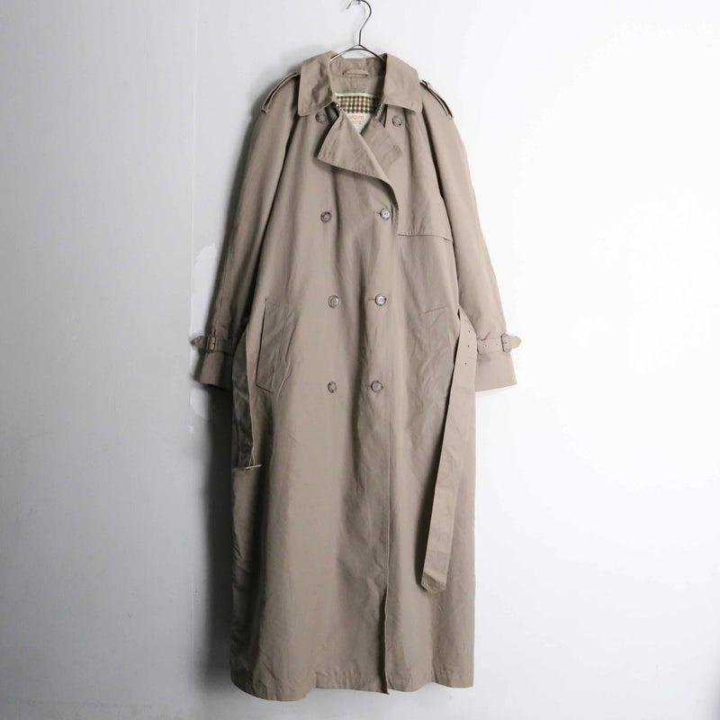 "LONDON TOWNE" beige color trench coat