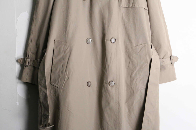 "LONDON TOWNE" beige color trench coat