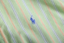 “Ralph Lauren” pale green stripe shirt