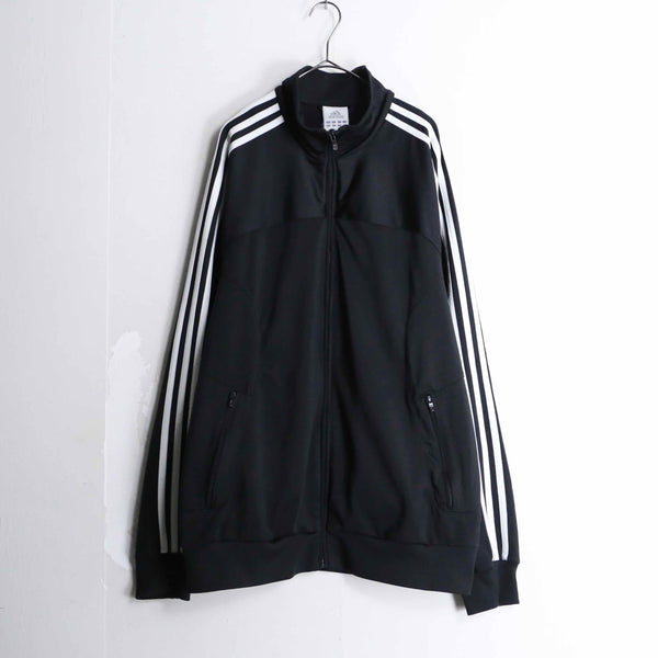 "adidas" back performance logo track jacket