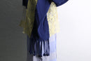 "Re:make" lace&ribbon patchwork damage Tee