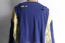 "Re:make" lace&ribbon patchwork damage Tee