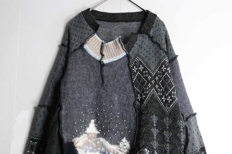 "Re:make" monotone loose knit