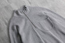 2000s BANANA REPUBLIC half zip cotton knit