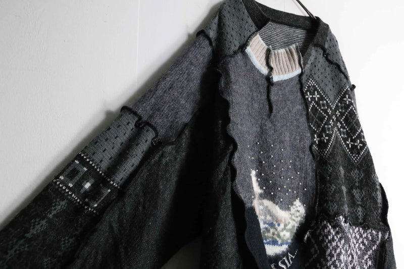 "Re:make" monotone loose knit