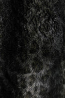 vintage leopard long fur gown coat