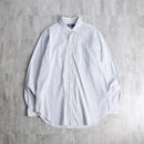 “Polo by Ralph Lauren” blue × green stripe  shirt