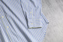 “Polo by Ralph Lauren” blue × green stripe  shirt