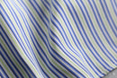 “Polo by Ralph Lauren” blue × green stripe  shirt