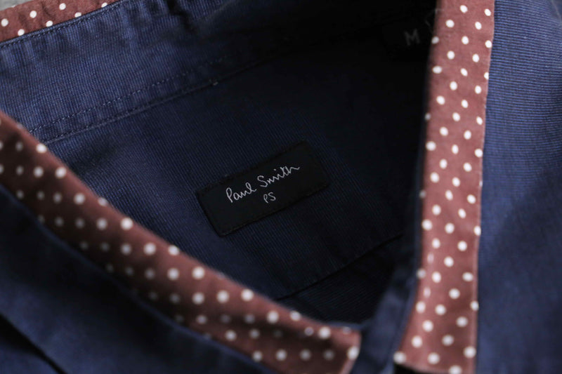 Paul Smith dot switch dress shirt