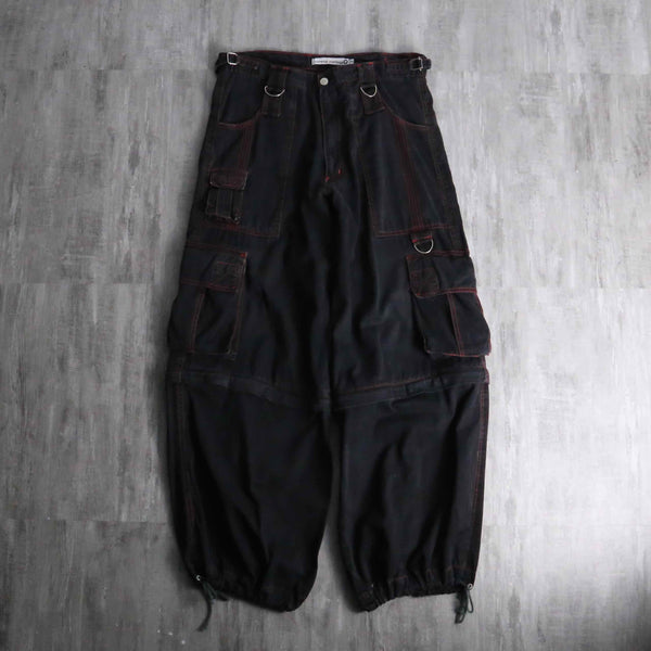 1990-00s mulch gimmick wide convertible pants