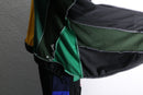 "Re:make" half zip dolman track pullover