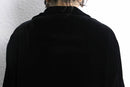 black color velour shirt