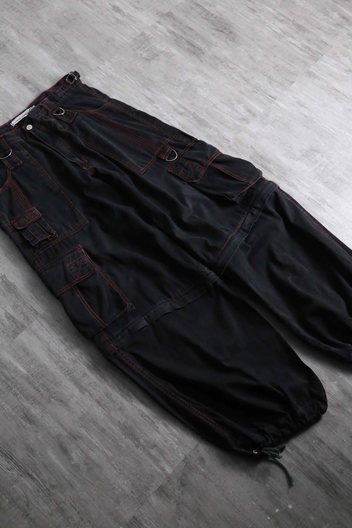 1990-00s mulch gimmick wide convertible pants