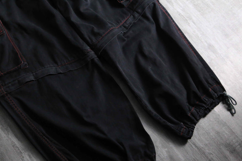1990-00s mulch gimmick wide convertible pants