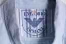 “EMPORIO ARMANI” pin dot pattern flap pocket design shirt