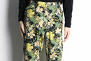 botanical pattern full length pants