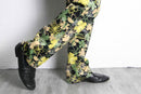 botanical pattern full length pants