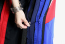 ''Re:make''multicolored zip design pants
