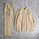 "SEAN JOHN" cream color shirt set up