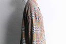 “J.crew” check switch design shirt