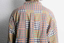 “J.crew” check switch design shirt
