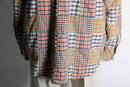 “J.crew” check switch design shirt