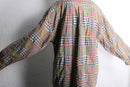 “J.crew” check switch design shirt