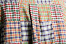 “J.crew” check switch design shirt