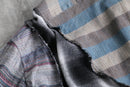 ''Re:make''asymmetry check shirt