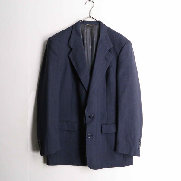 "Christian Dior" navy color single tailored jacket