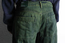 olive wide straight cargo pants
