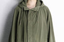 60's "M-64" French army cotton field hoodie jacket