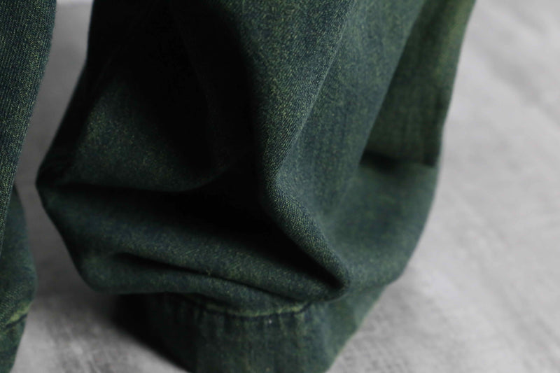 olive wide straight cargo pants