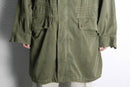 60's "M-64" French army cotton field hoodie jacket