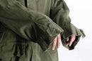 60's "M-64" French army cotton field hoodie jacket