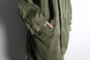 60's "M-64" French army cotton field hoodie jacket