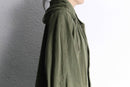 60's "M-64" French army cotton field hoodie jacket